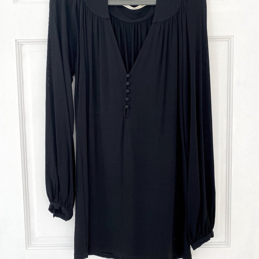 Rare Cynthia Vincent Long Sleeve Mini Dress